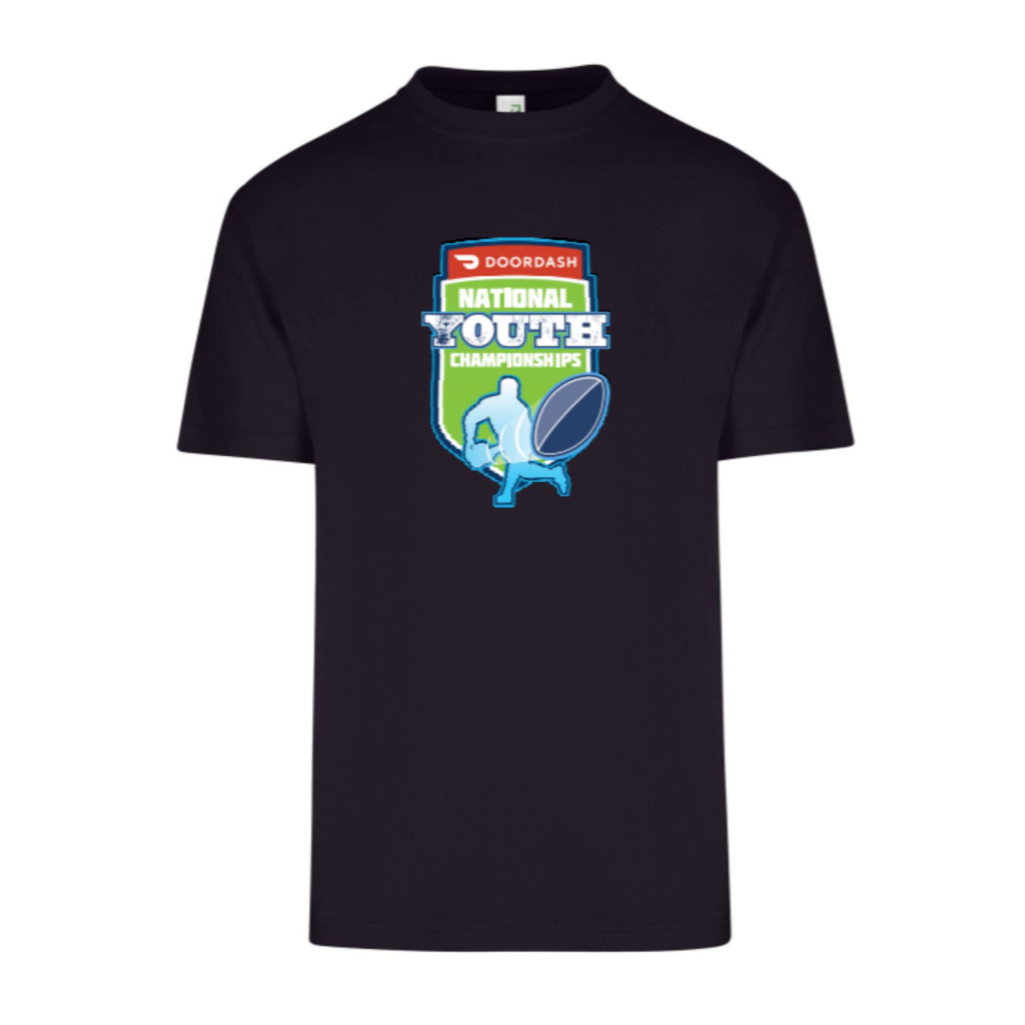 Touch Football Australia | NYC Black Tee