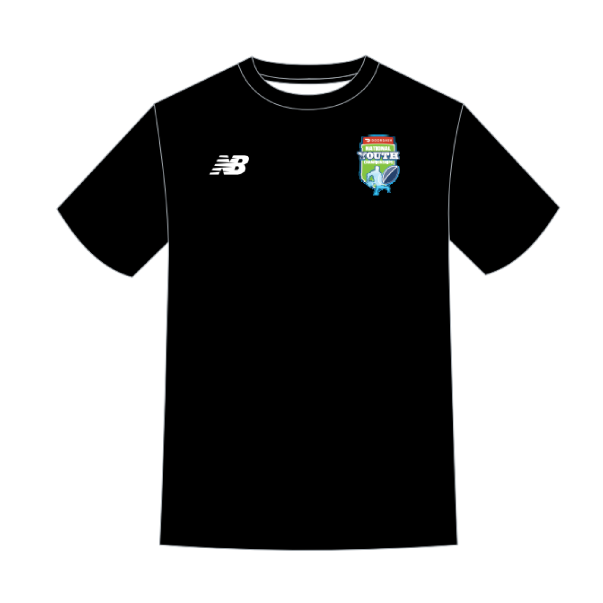Touch Football Australia | NYC New Balance Tee - Black