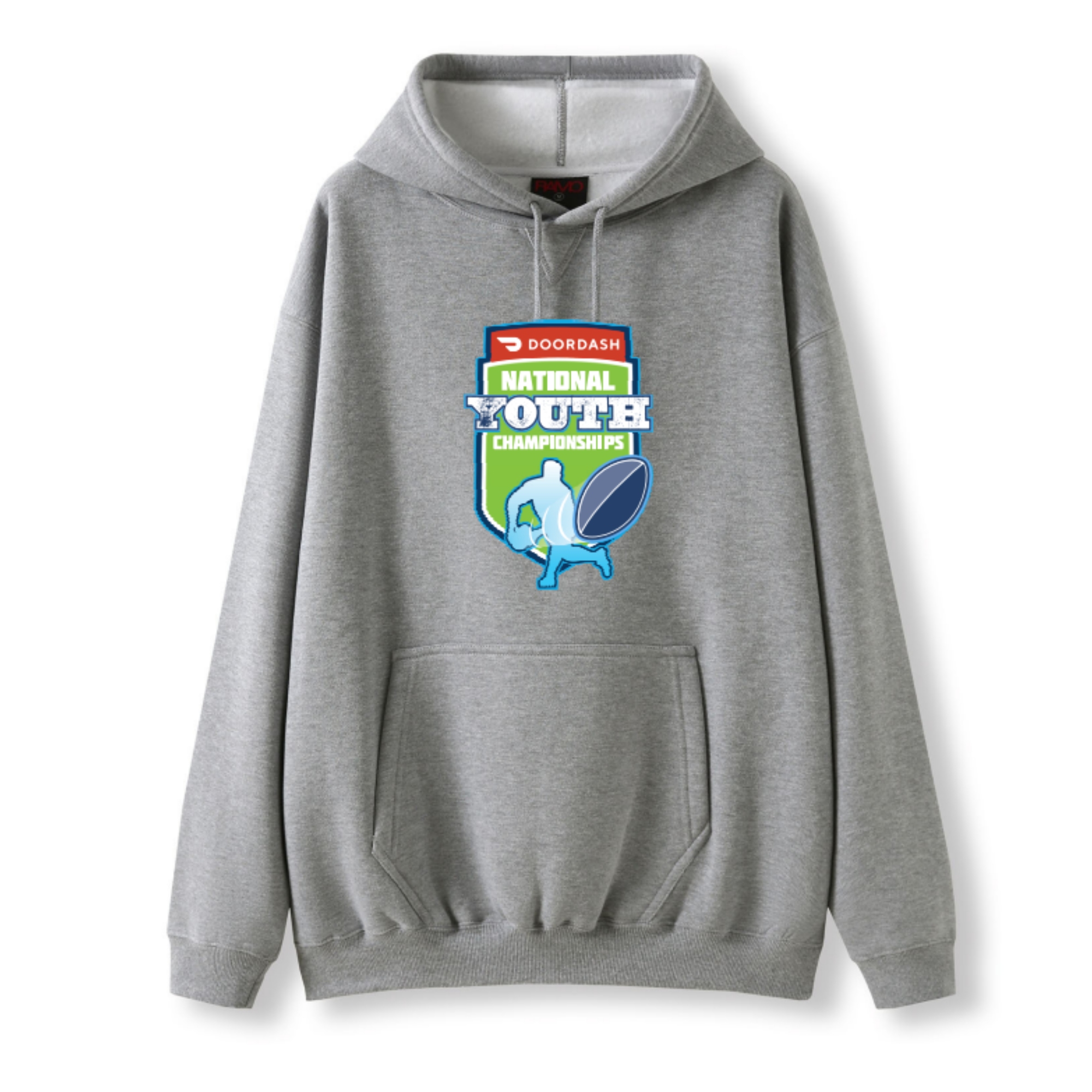 Touch Football Australia | NYC Grey Marle Hoodie