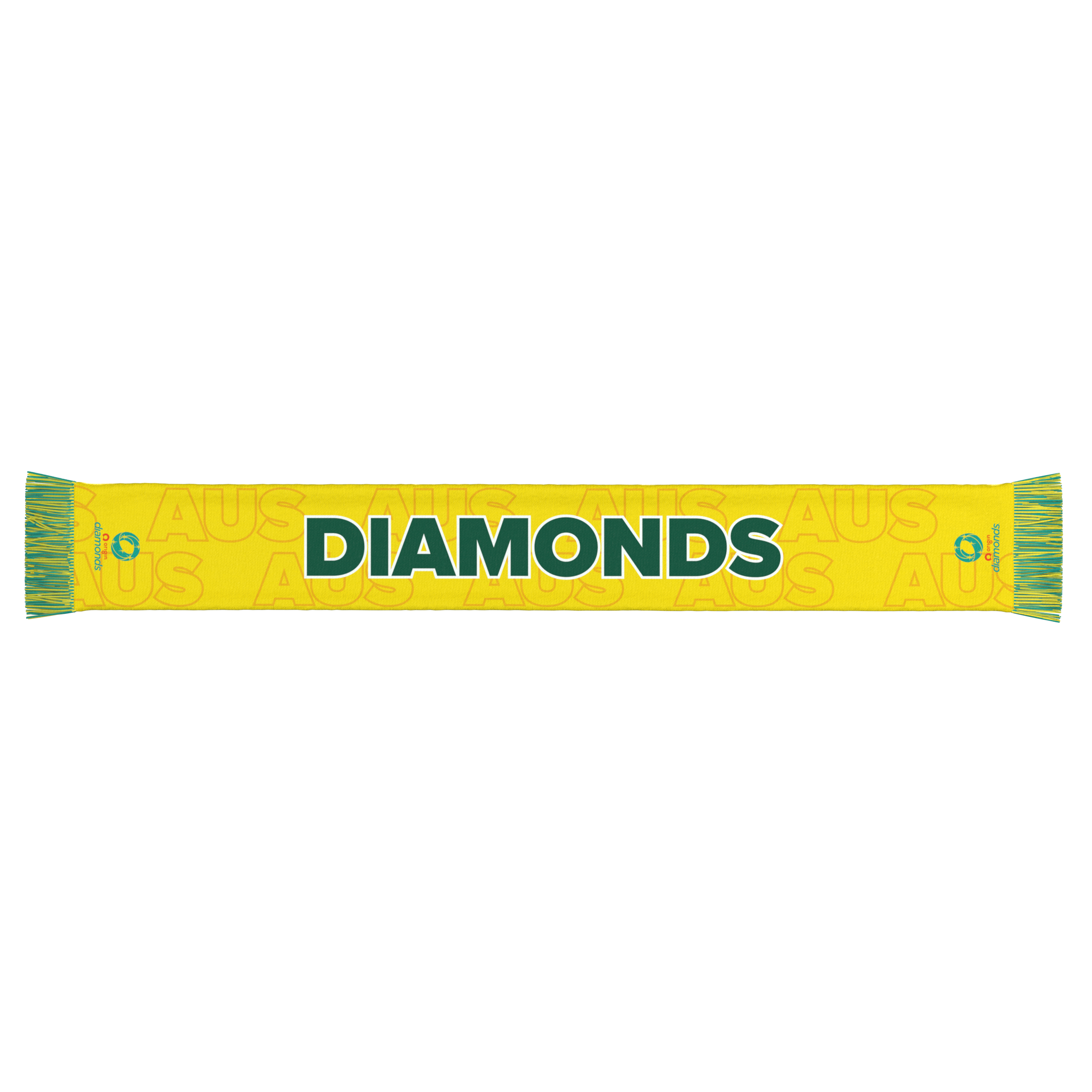 Australian Diamonds Netball | Sublimated Scarf