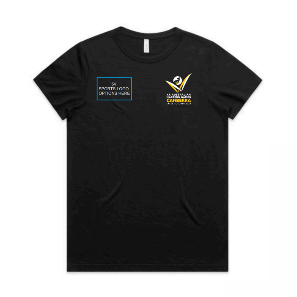 AMG | PRE-ORDER | Official AMG Female Active Tee - Black