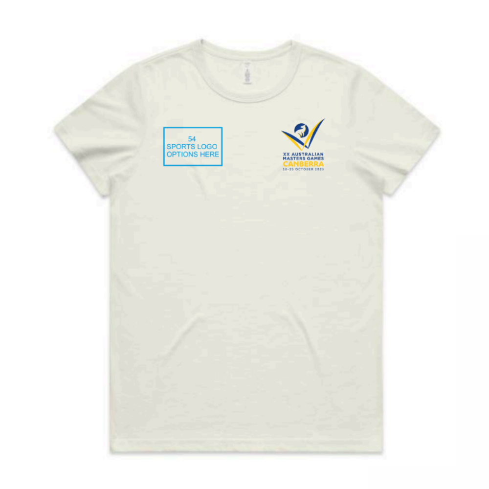 AMG | PRE-ORDER | Official AMG Female Active Tee - Ecru