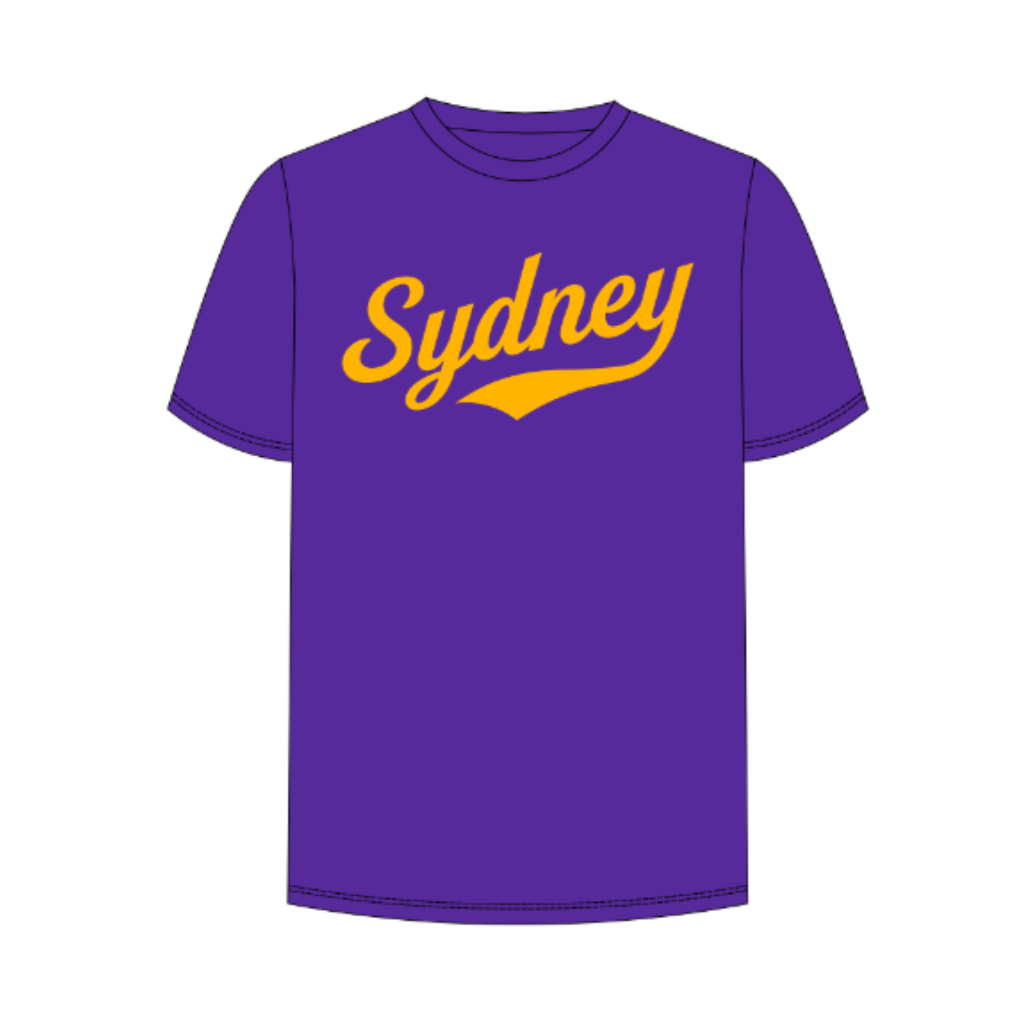 Sydney Kings | Script Tee - Purple