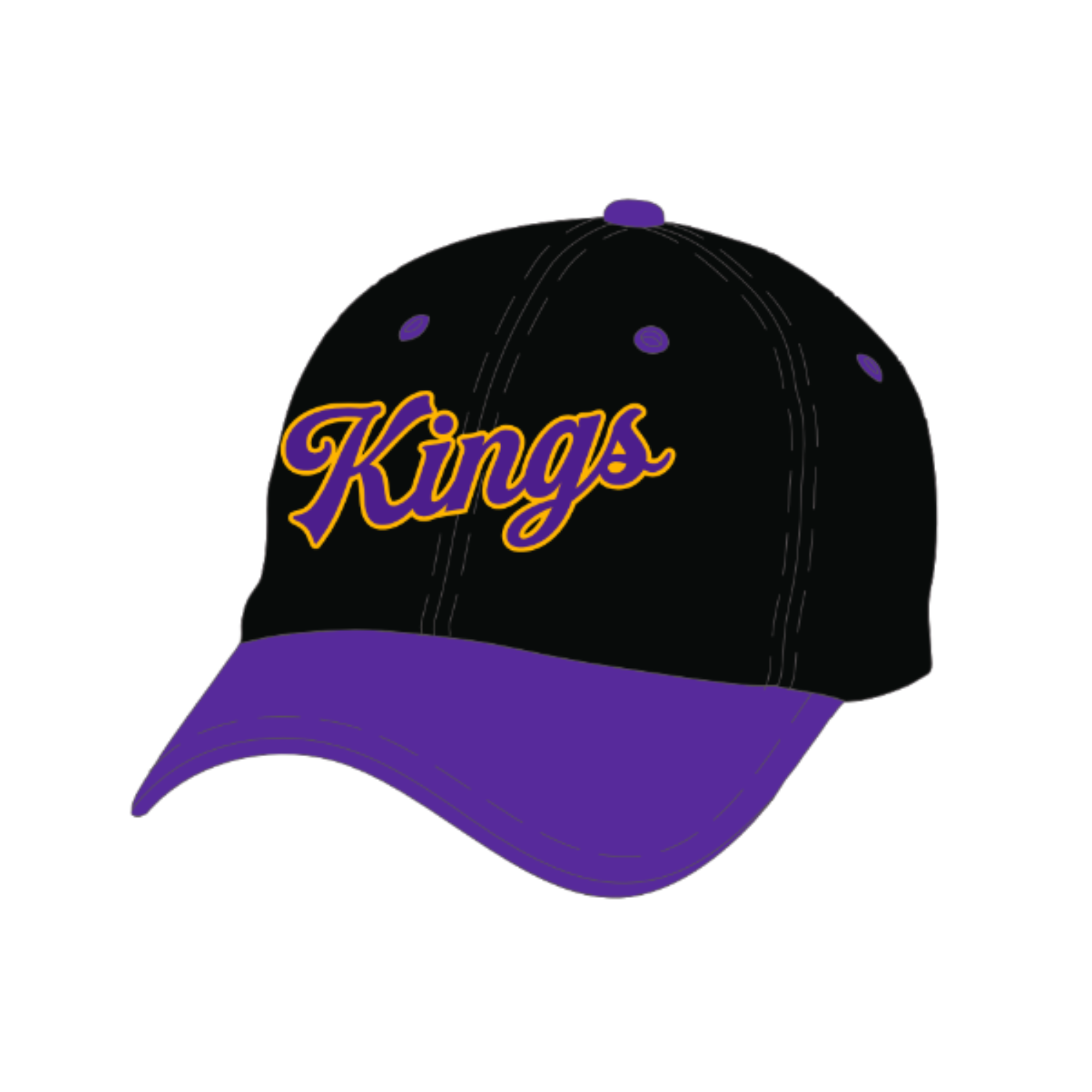 Sydney Kings | Two Tone Cap - Black / Purple