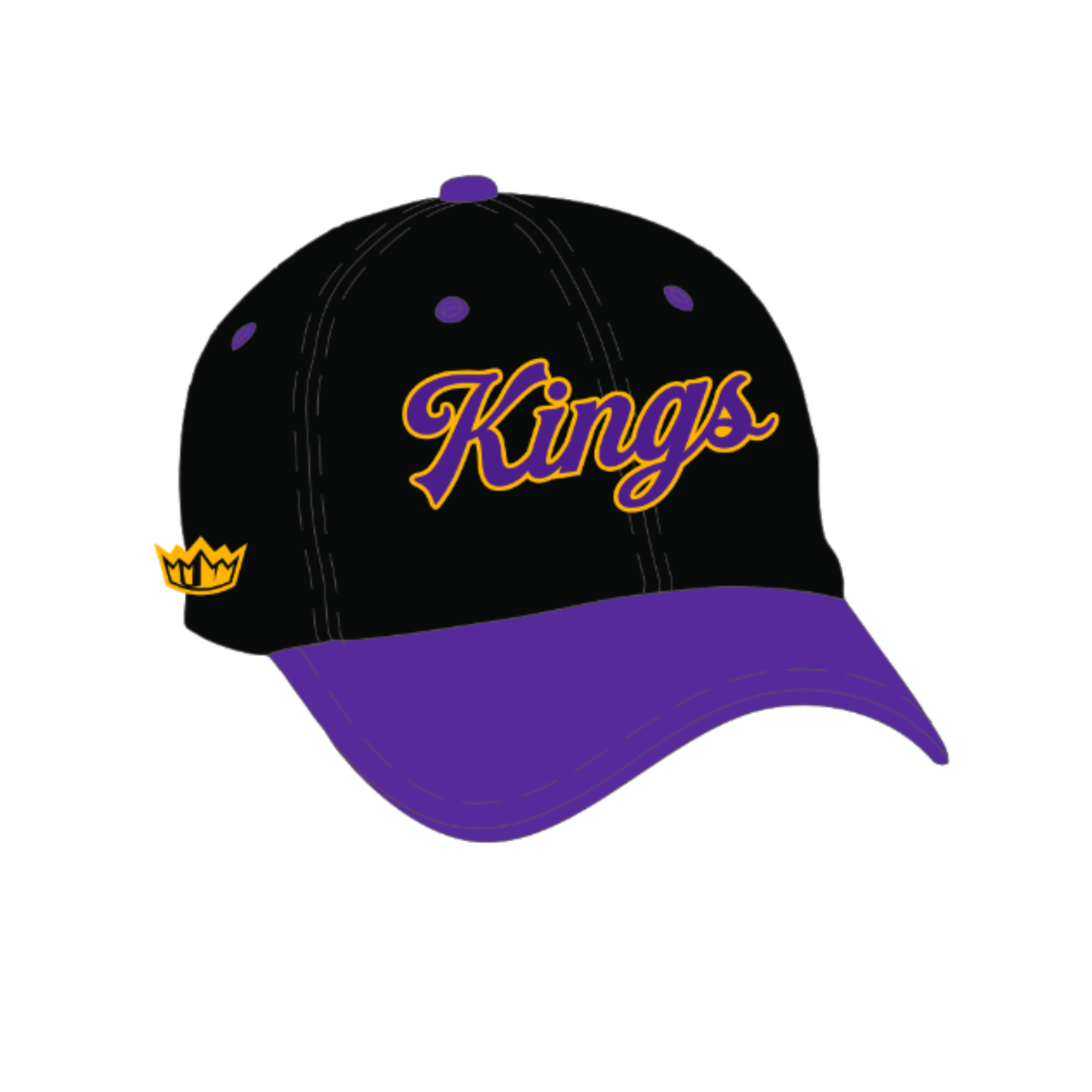 Sydney Kings | Two Tone Cap - Black / Purple
