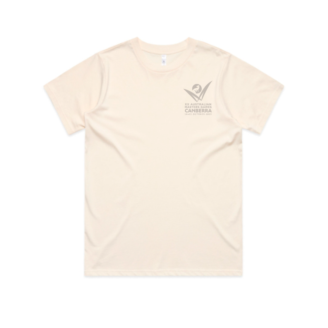 AMG | PRE-ORDER | Womens Tee - Ecru