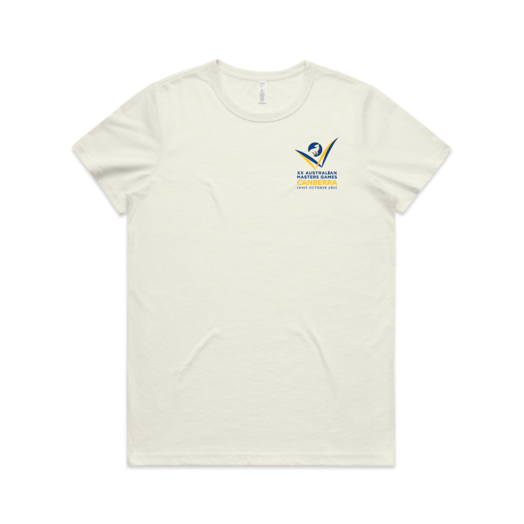AMG | PRE-ORDER | Official AMG Female Active Tee - Ecru