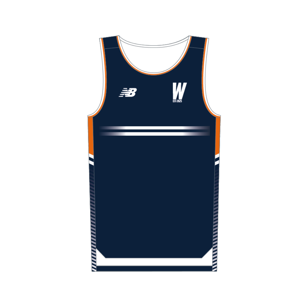 East Coast Waves HC | PRE-ORDER | Unisex Training Singlet - Navy