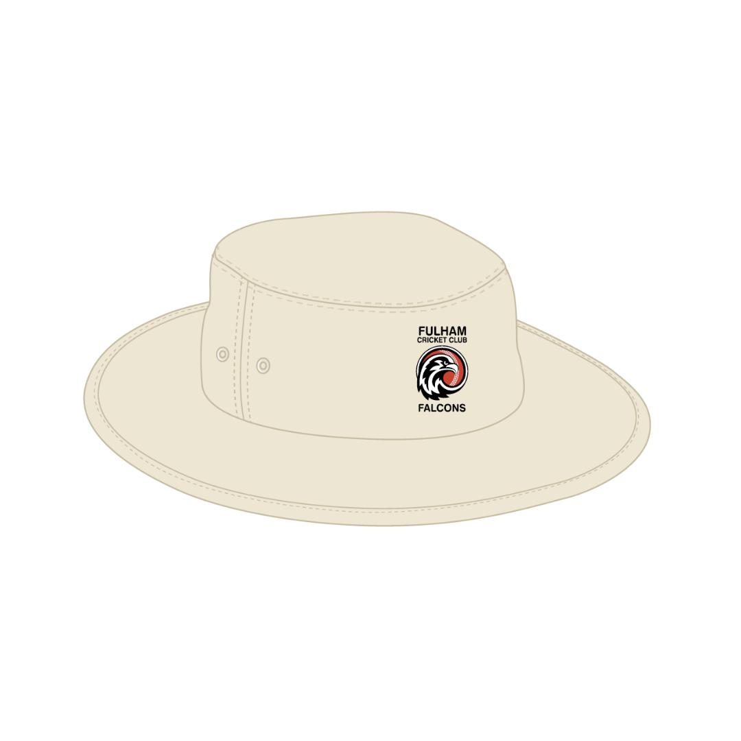 Fulham CC | PRE-ORDER | Wide Brim Hat - Biege