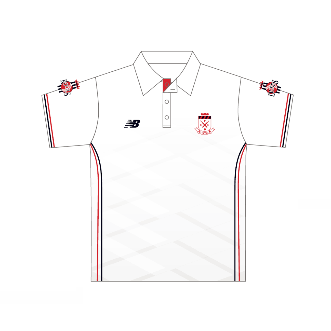 Payneham CC | PRE-ORDER | 2025/26 Club White Training Polo Shirt