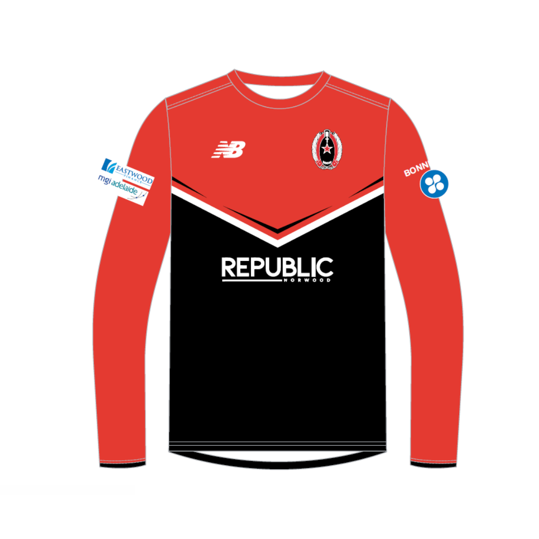 Rostrevor Cricket Club | PRE-ORDER | New Balance Training Tee - Long Sleeve