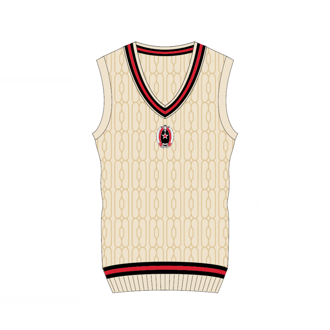 Rostrevor Cricket Club | PRE-ORDER | Custom Manufactured Knitted Vest