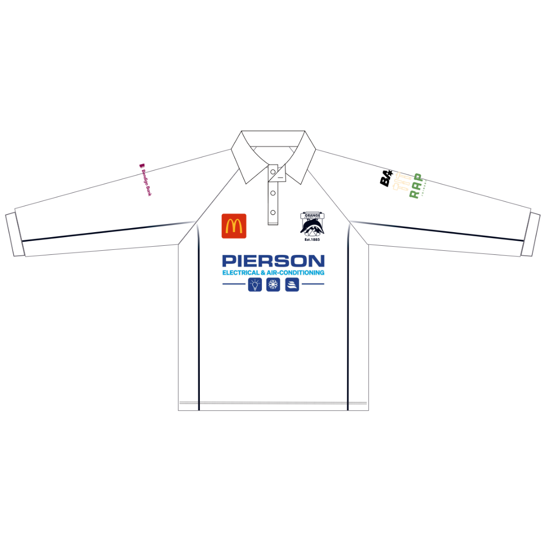 Grange CC | PRE-ORDER | Jnr Playing Polo LS