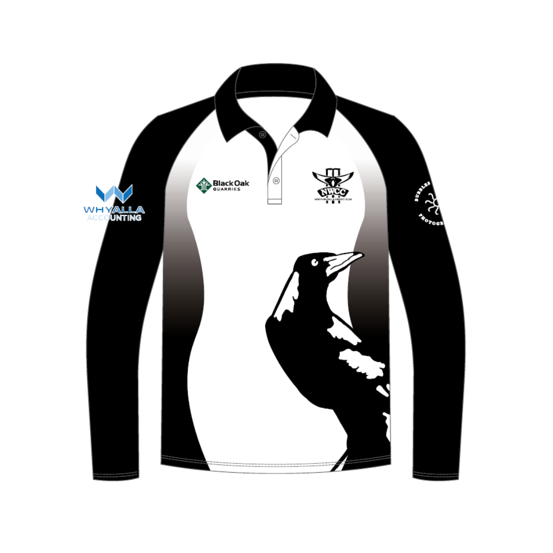 North Whyalla CC | PRE-ORDER | New Balance One Day Playing Polo - Long Sleeve