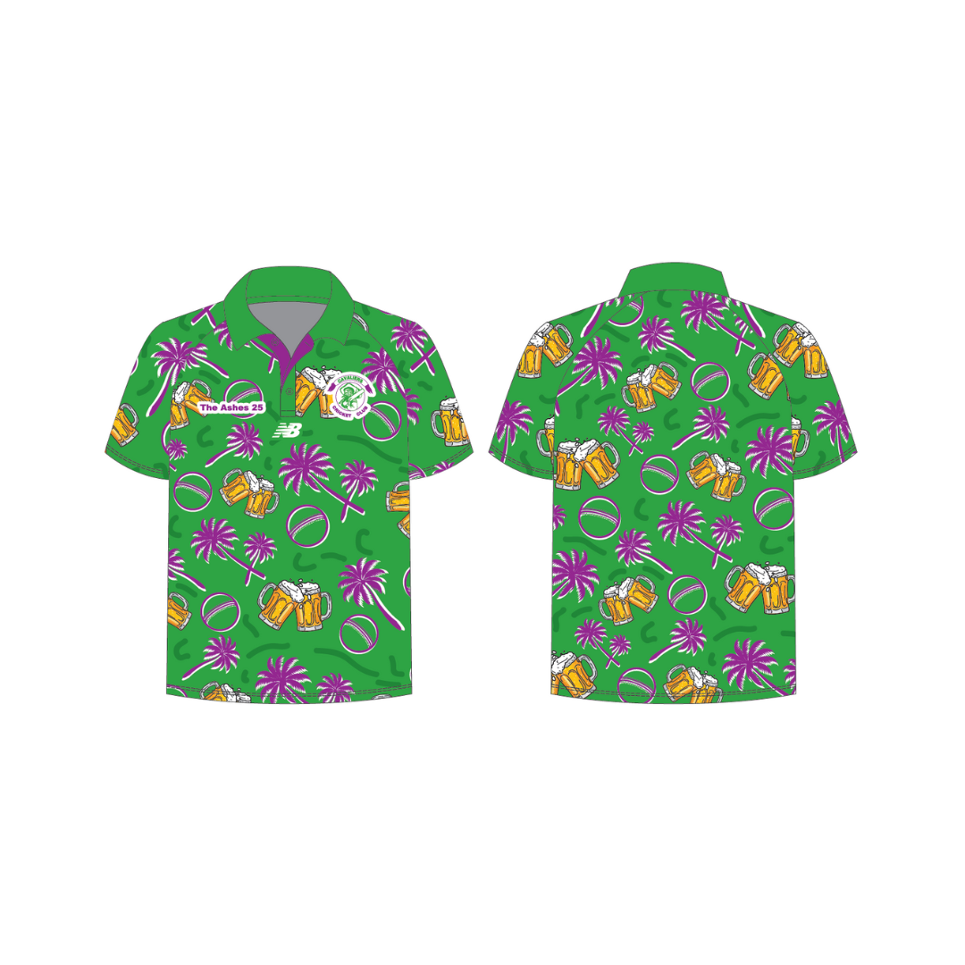 Cavaliers CC | PRE-ORDER | Raglan Polo (Drink Shirt - Green)