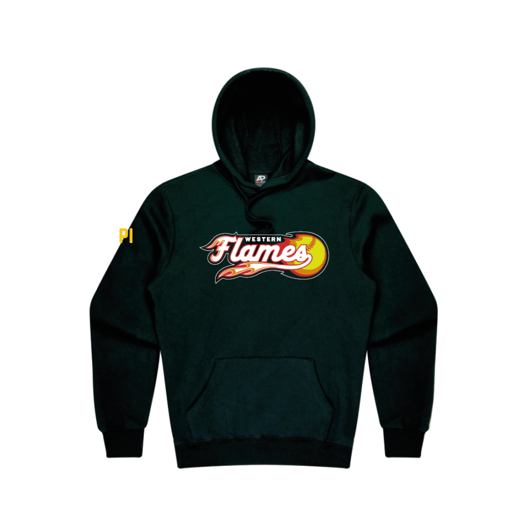 Softball WA - Western Flames Apparel | PRE-ORDER |  Heavy Weight Hoodie