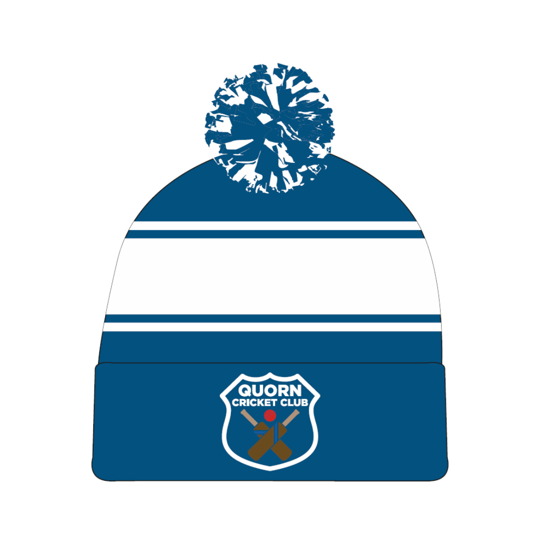 Quorn Cricket Club | PRE-ORDER | Club Pom Pom Beanie
