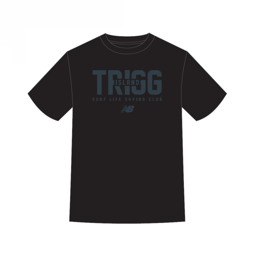 Trigg Island SLSC | PRE-ORDER | Street Tee #4 - Unisex Black