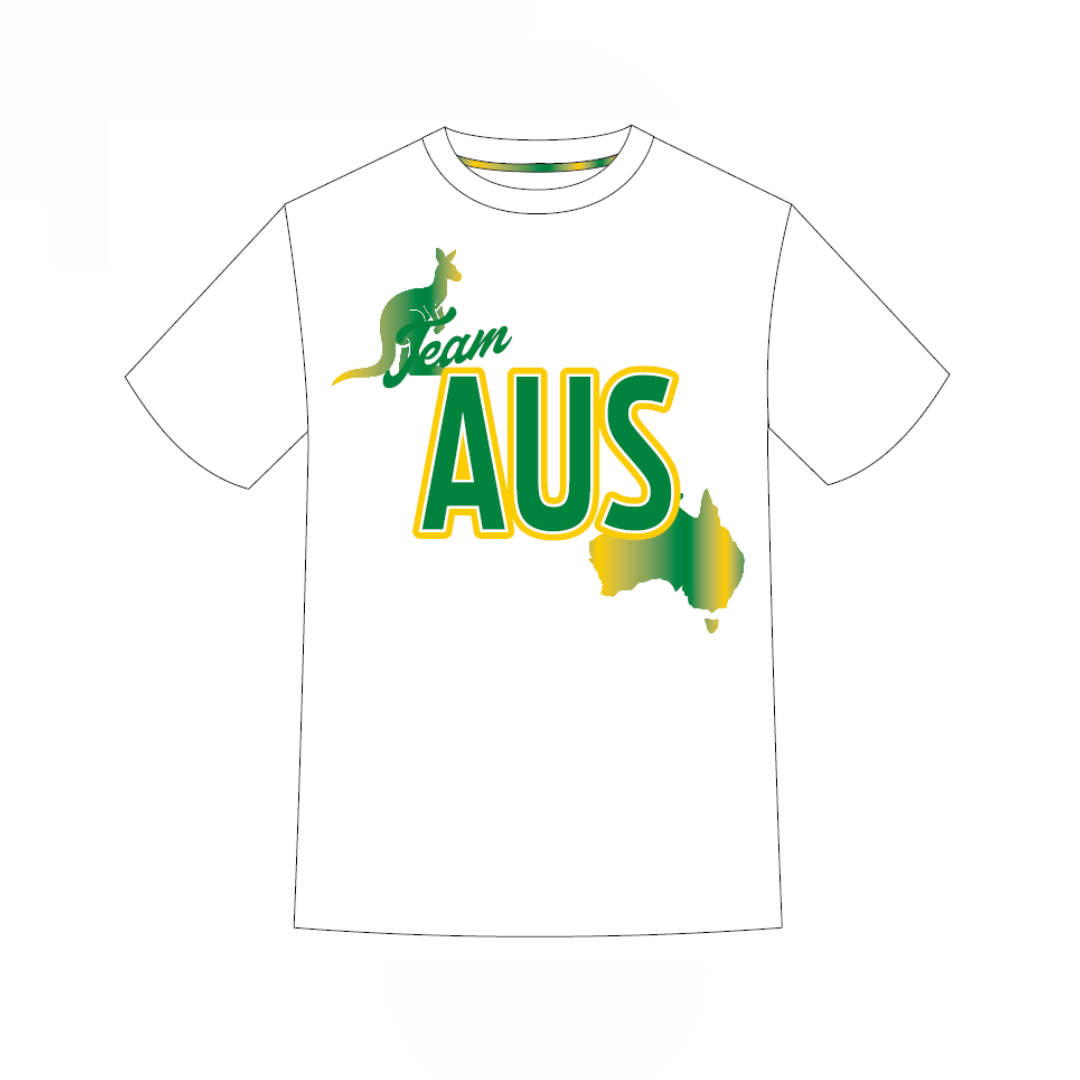 Australian Cheer Union - Merchandise | PRE-ORDER | Unisex Supporter T-shirt - White
