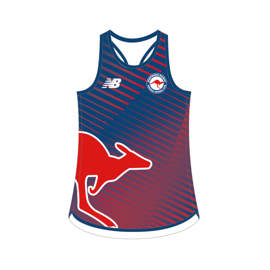 Wentworth District FNC | PRE-ORDER | Ladies Reversible Singlet