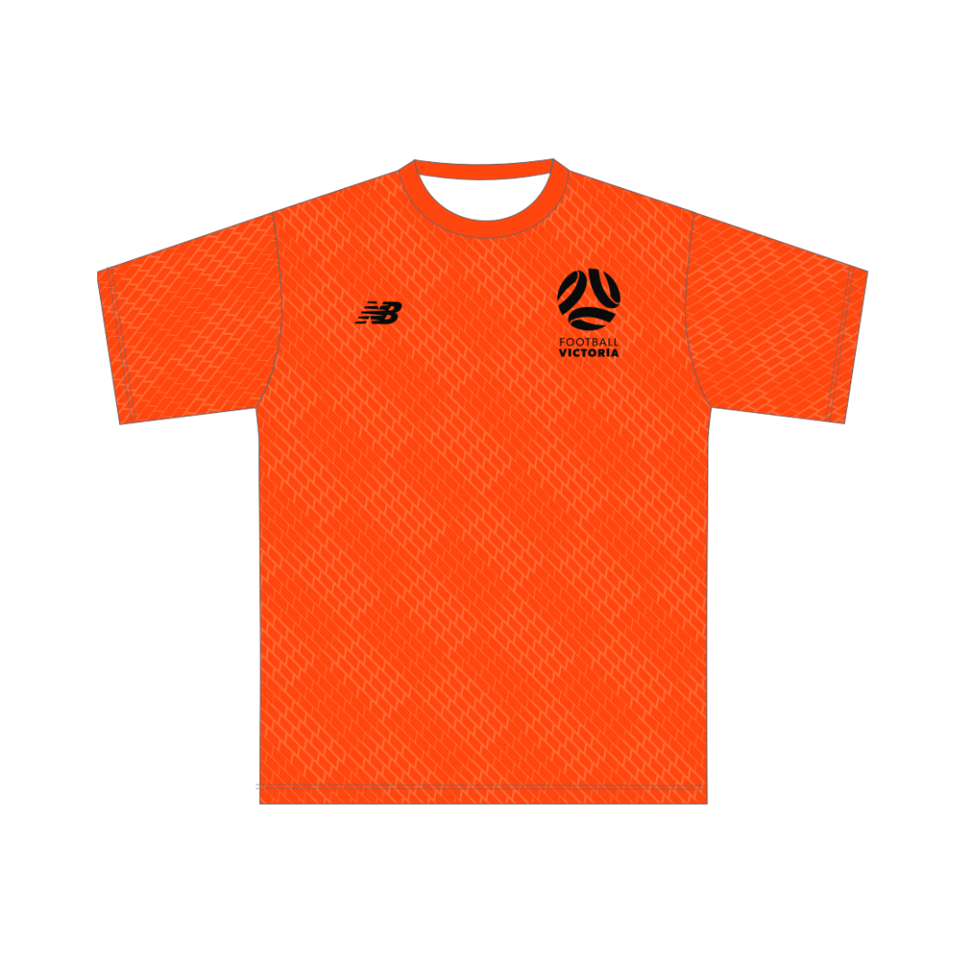 Football Victoria - SAP | PRE-ORDER | Unisex T-Shirt - Bright Orange