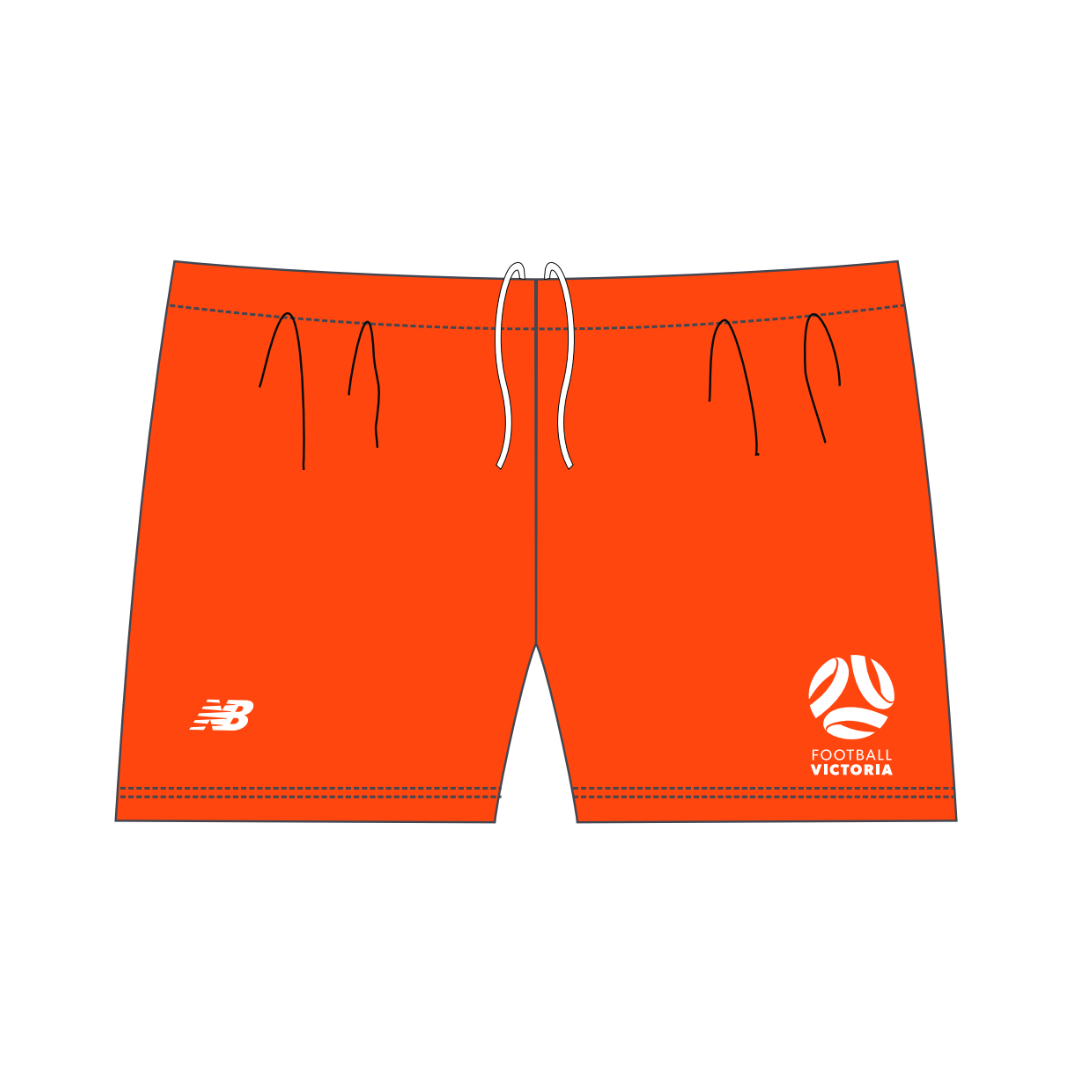 Football Victoria - SAP | PRE-ORDER | Unisex Shorts - Bright Orange