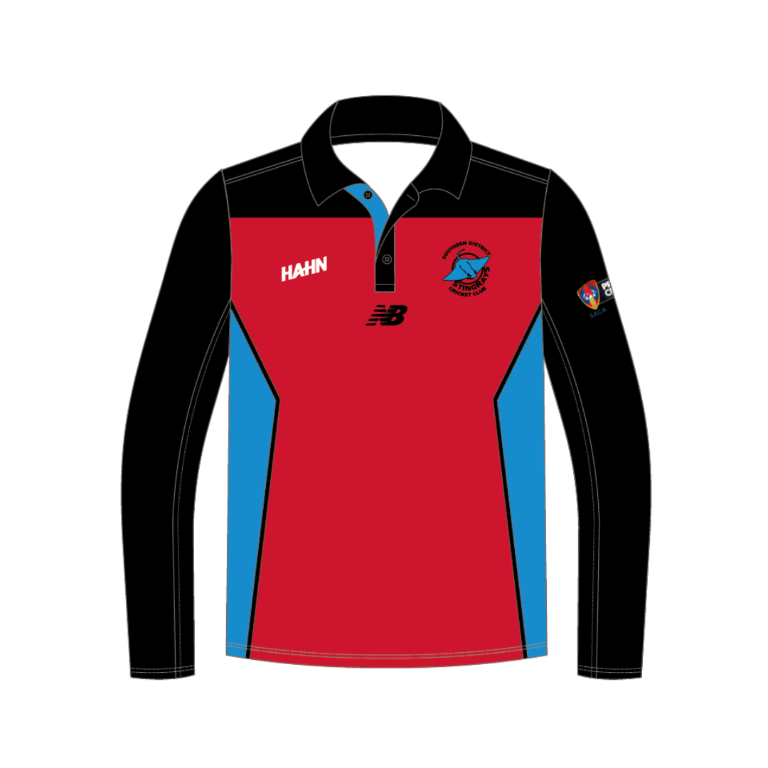 Southern Districts Cricket Club | PRE-ORDER | New Balance One Day Polo - Long Sleeve