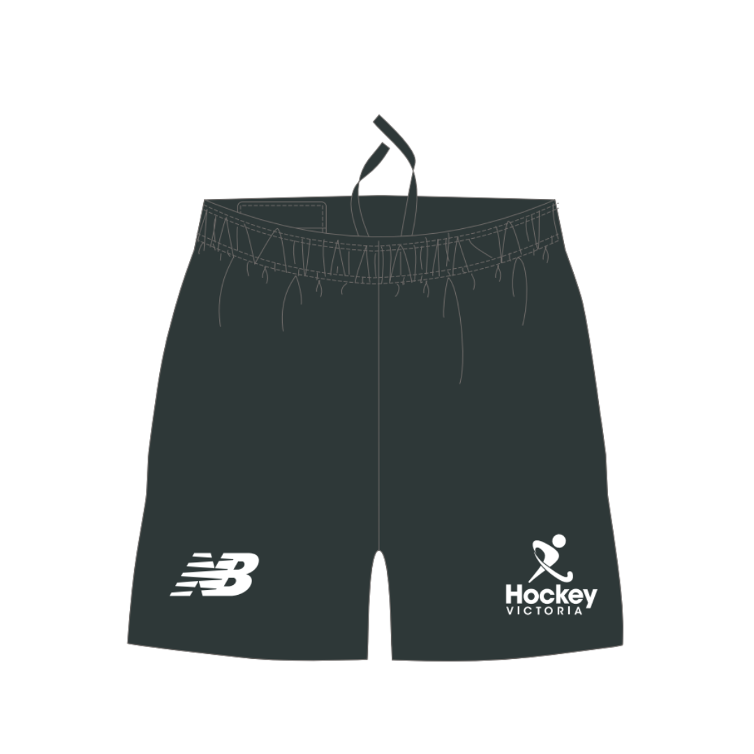 Hockey Victoria - U14s | PRE-ORDER | Mens Travel Shorts - Charcoal