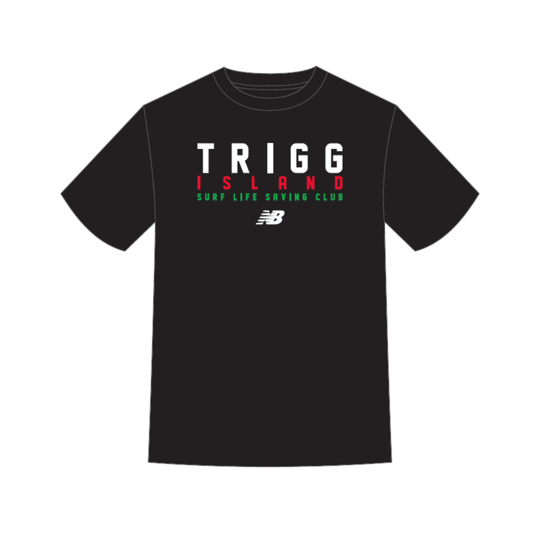 Trigg Island SLSC | PRE-ORDER | NB Street Tee #6 - Unisex Black