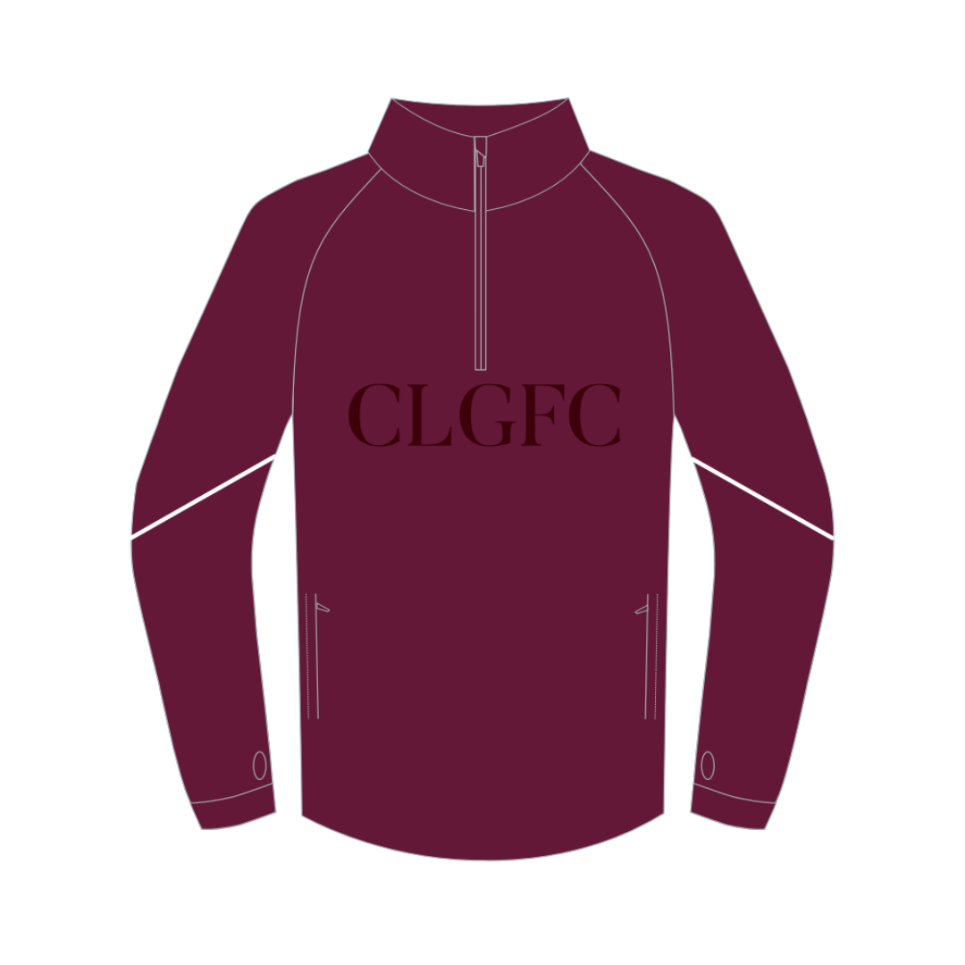 Colonel Light Gardens FC | PRE-ORDER | New Balance Quarter Zip Jumper - Maroon
