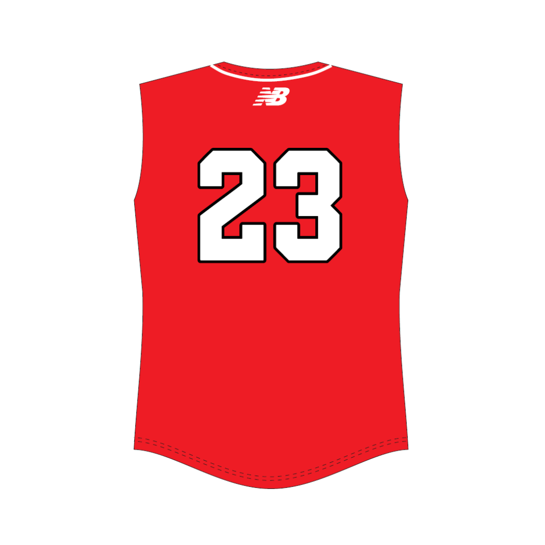 Northern Districts BC | PRE-ORDER | New Balance Playing Top - Red - Sleeveless