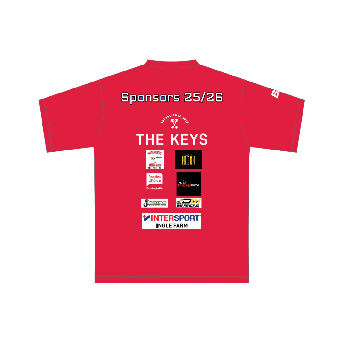 Northern Districts BC | PRE-ORDER | Sponsors Tee - Red