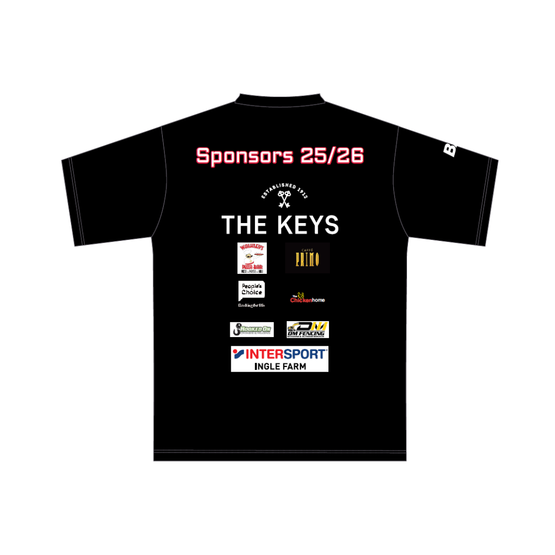Northern Districts BC | PRE-ORDER | Sponsors Tee - Black