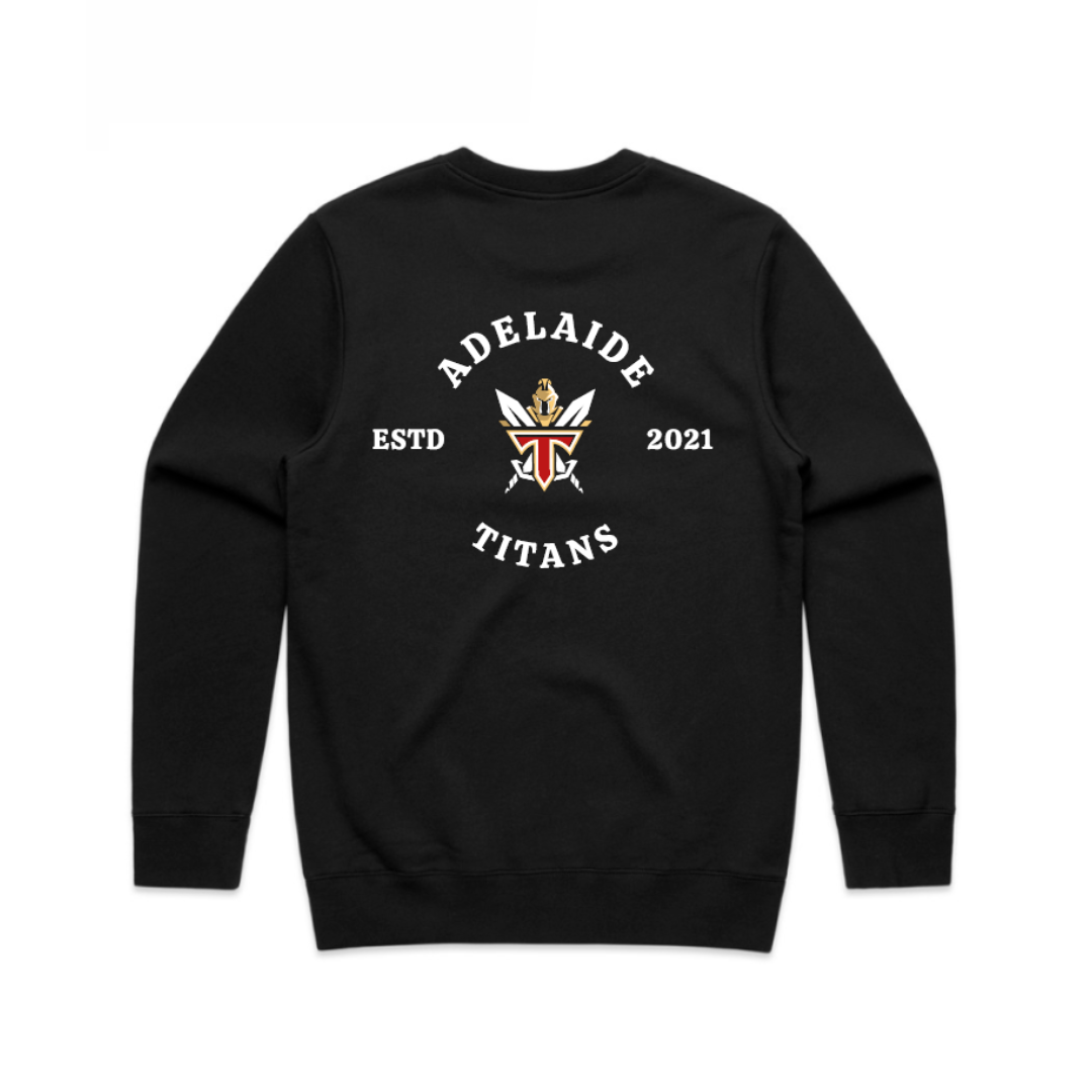 Adelaide Titans Ice HC | PRE-ORDER | Club Crew - Black