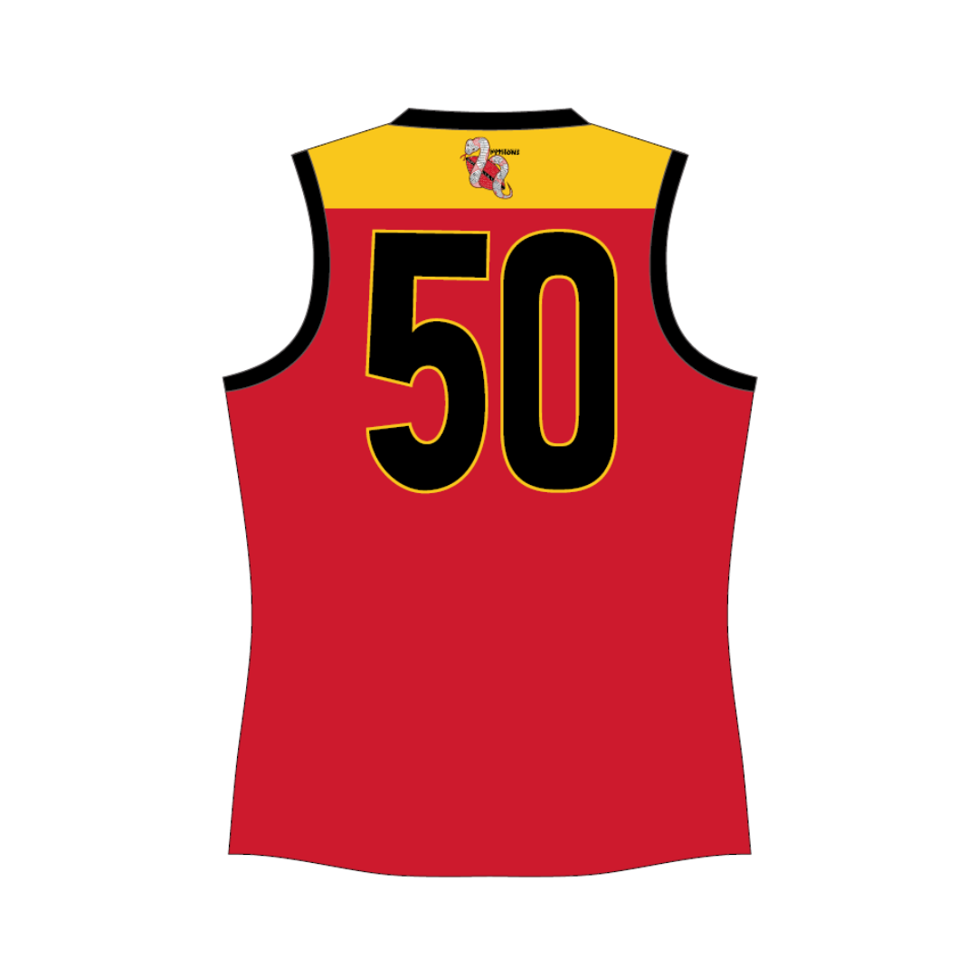 Pannawonica Pythons FC | PRE-ORDER | Match Day Football Guernsey - Unisex