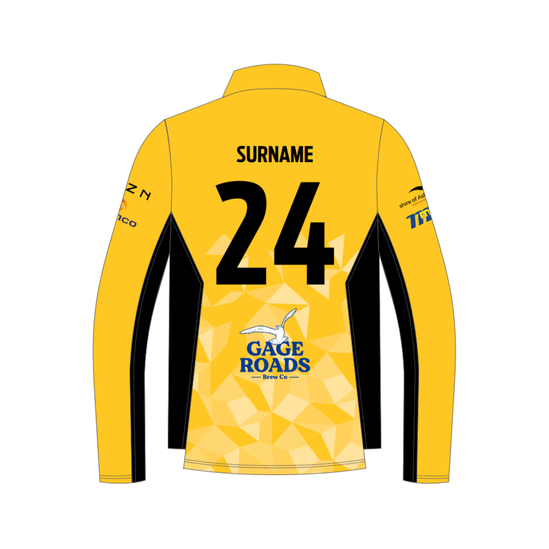 Pannawonica Dingoes CC | PRE-ORDER | Elite On Field Polo Shirt - Long Sleeve