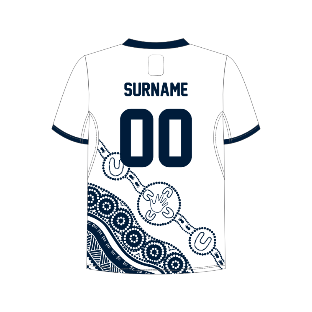Hockey Victoria - U14s | PRE-ORDER | Mens Playing Shirt - White