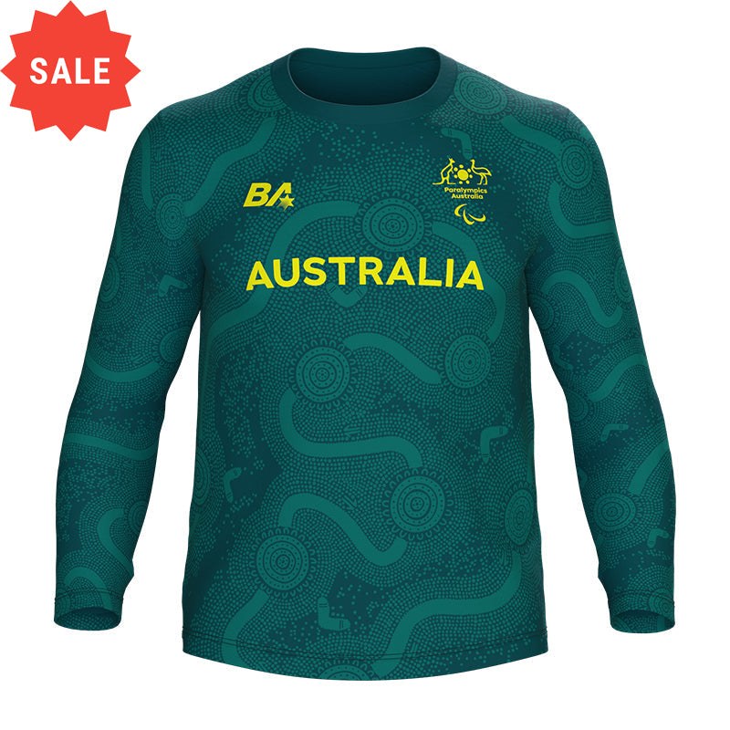 Paralympics Australia | LS Comp Tee - Green