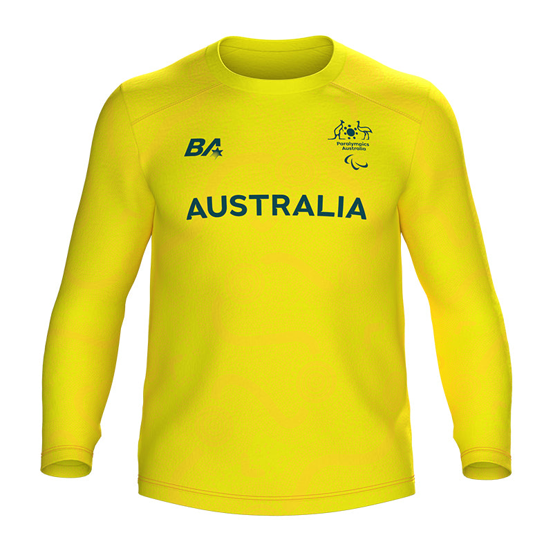 Paralympics Australia | LS Comp Tee - Yellow