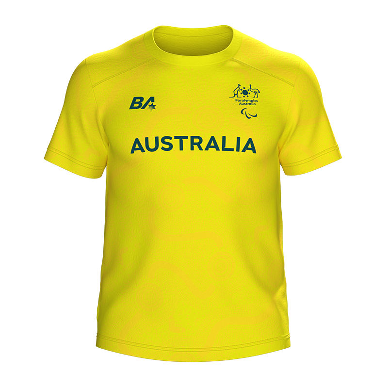 Paralympics Australia | Comp Tee - Yellow