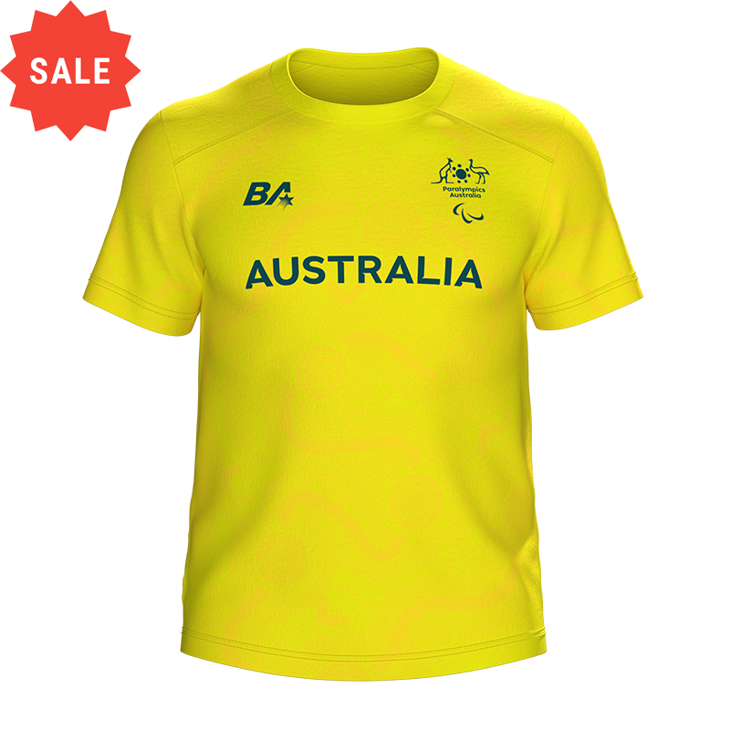 Paralympics Australia | Comp Tee - Yellow