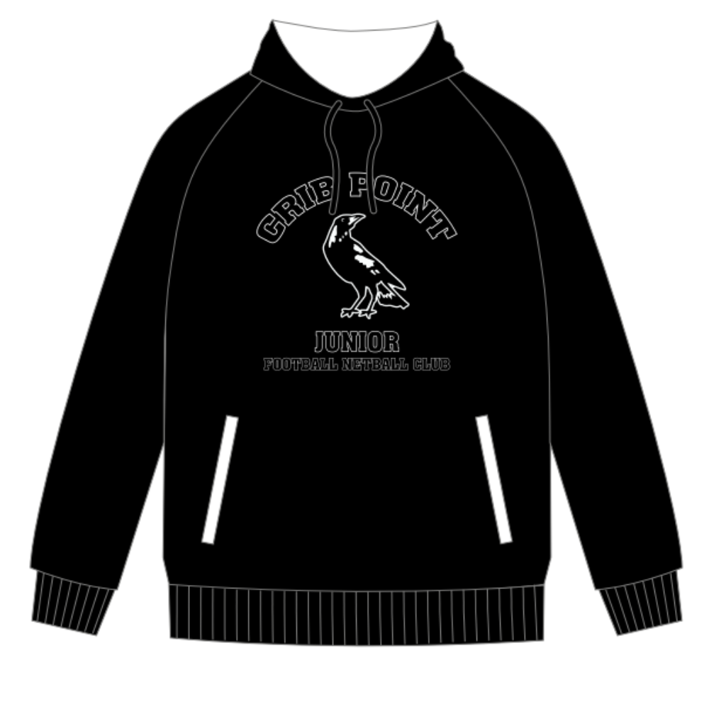 Crib Point JFC | PRE-ORDER | NB Unisex Raglan Hoodie