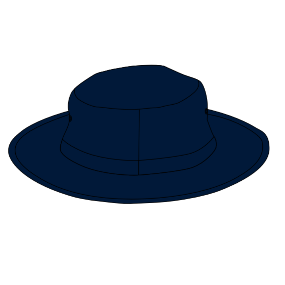 NB Wide Brim Hat - Navy