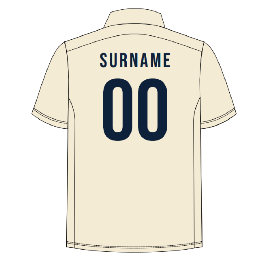 Geelong Cricket Club | PRE-ORDER | NB Unisex Polo - Two Day - Cream - Short Sleeve