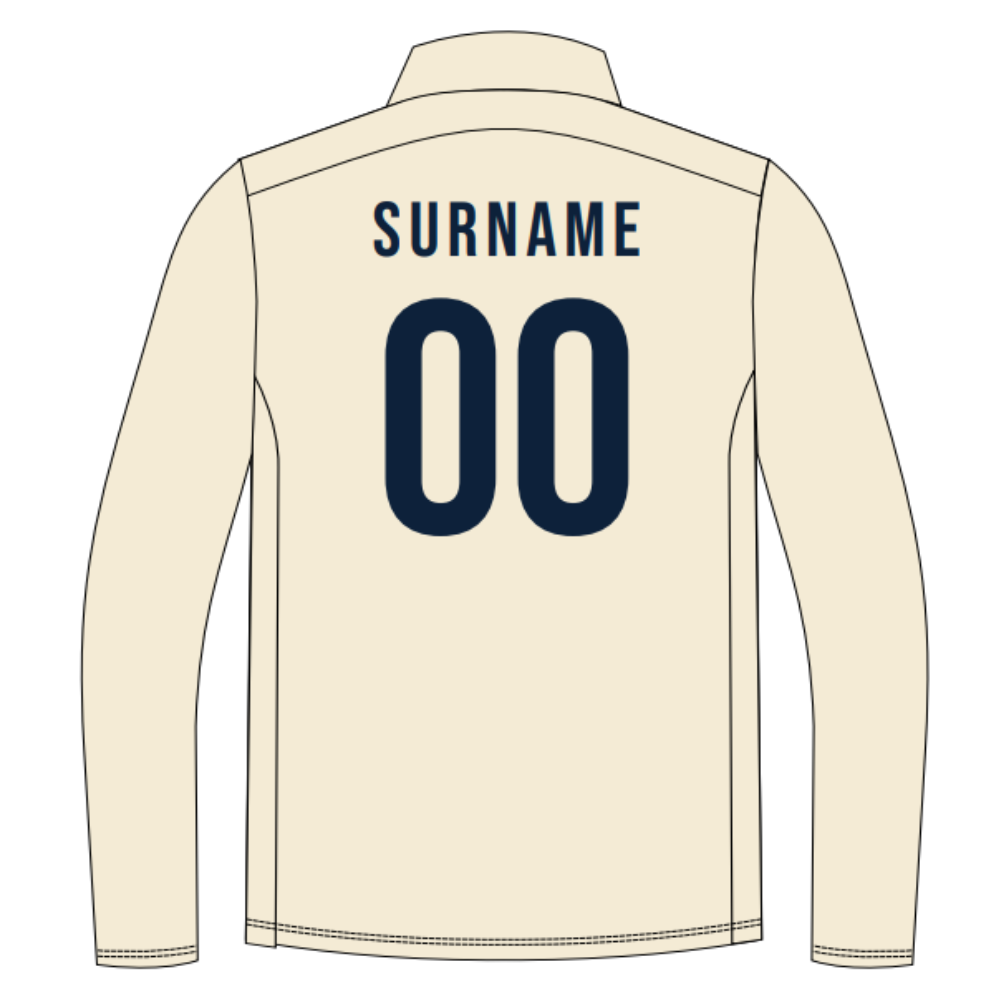 Geelong Cricket Club | PRE-ORDER | NB Unisex Polo - Two Day - Cream - Long Sleeve