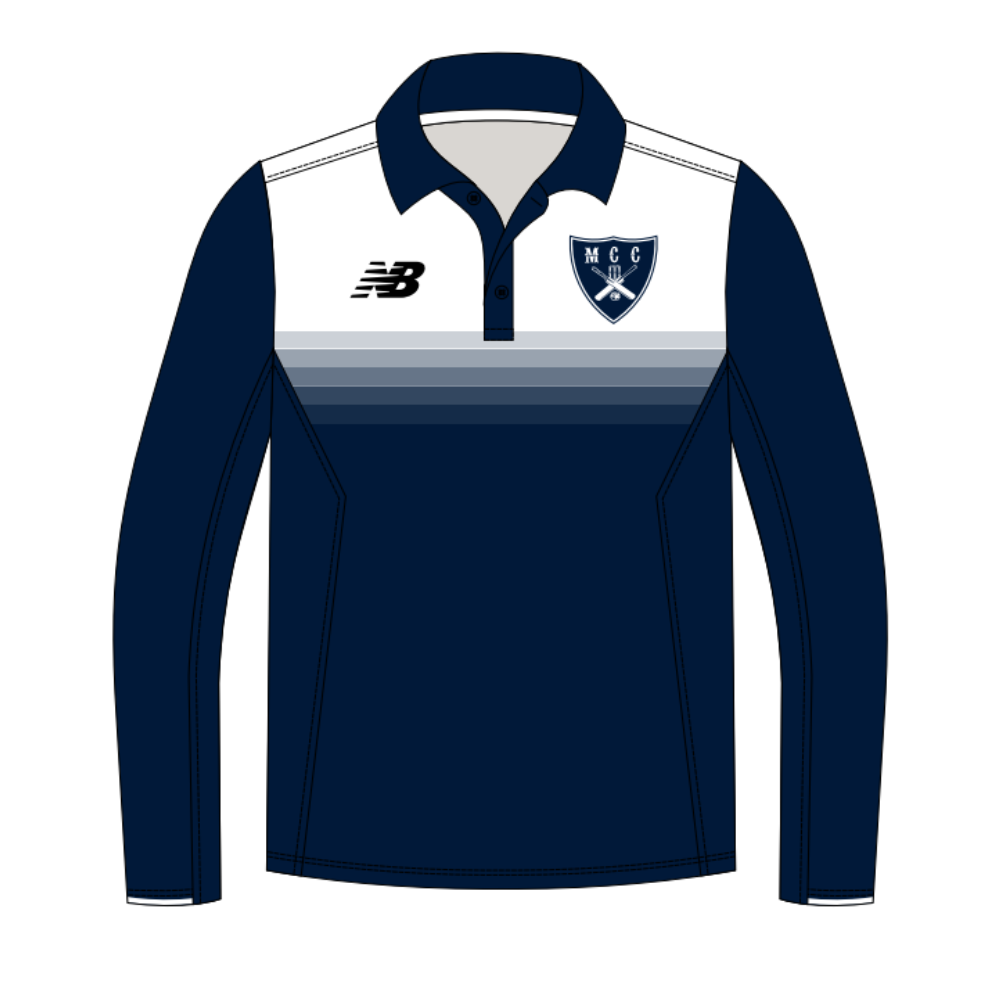 Mooroopna Cricket Club | PRE-ORDER | NB Unisex Polo - Blue LS