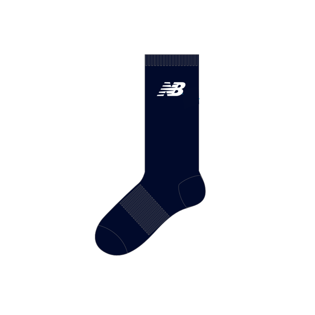 Geelong United Basketball | PRE-ORDER | NB Unisex Navy Crew Socks