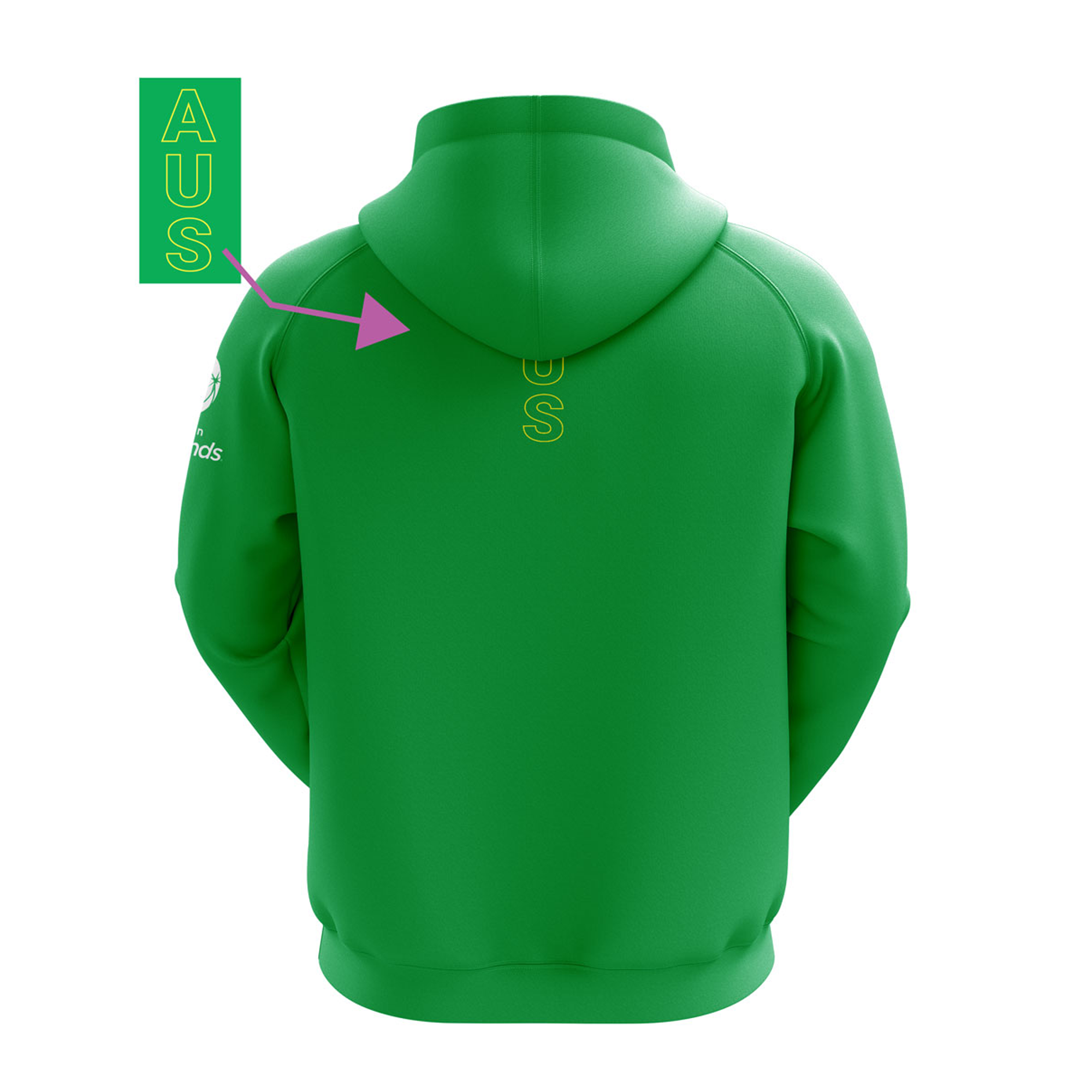 Emerald Diamonds Hoodie - Youth