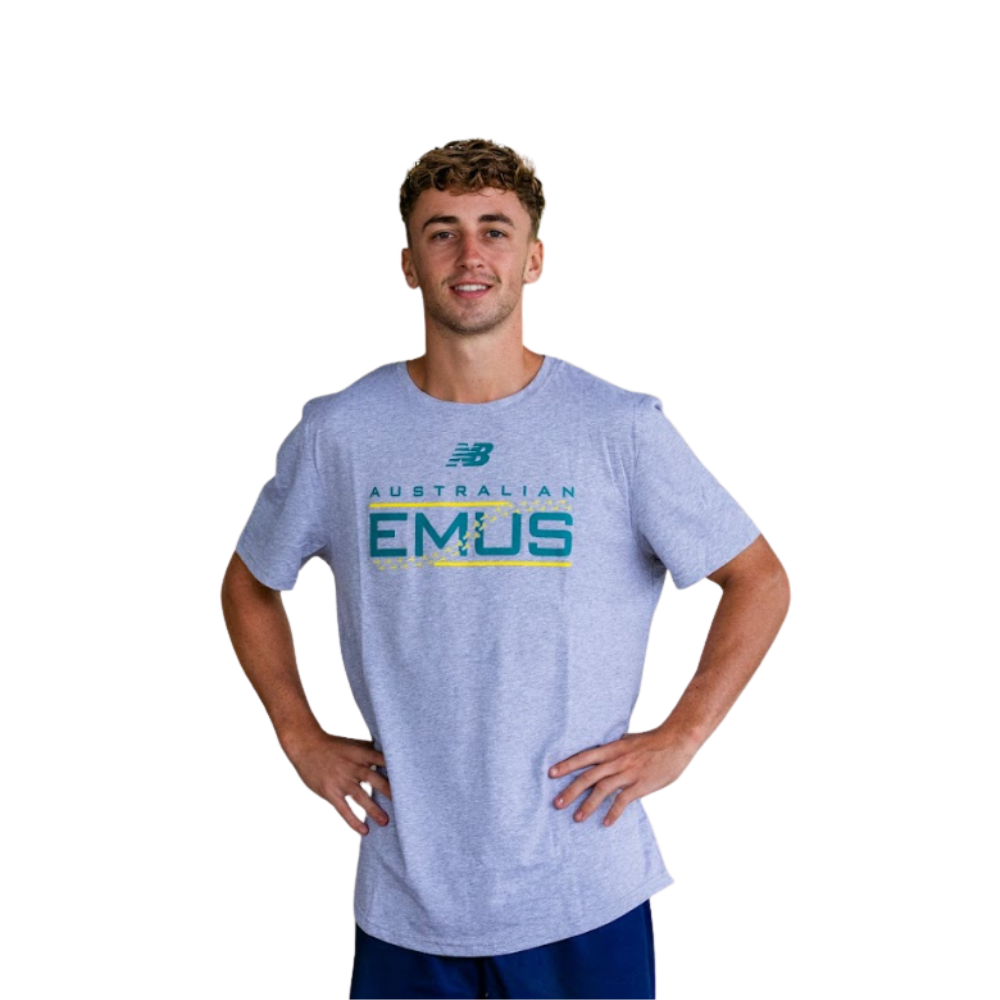 Emus Casual SS Tee - Grey