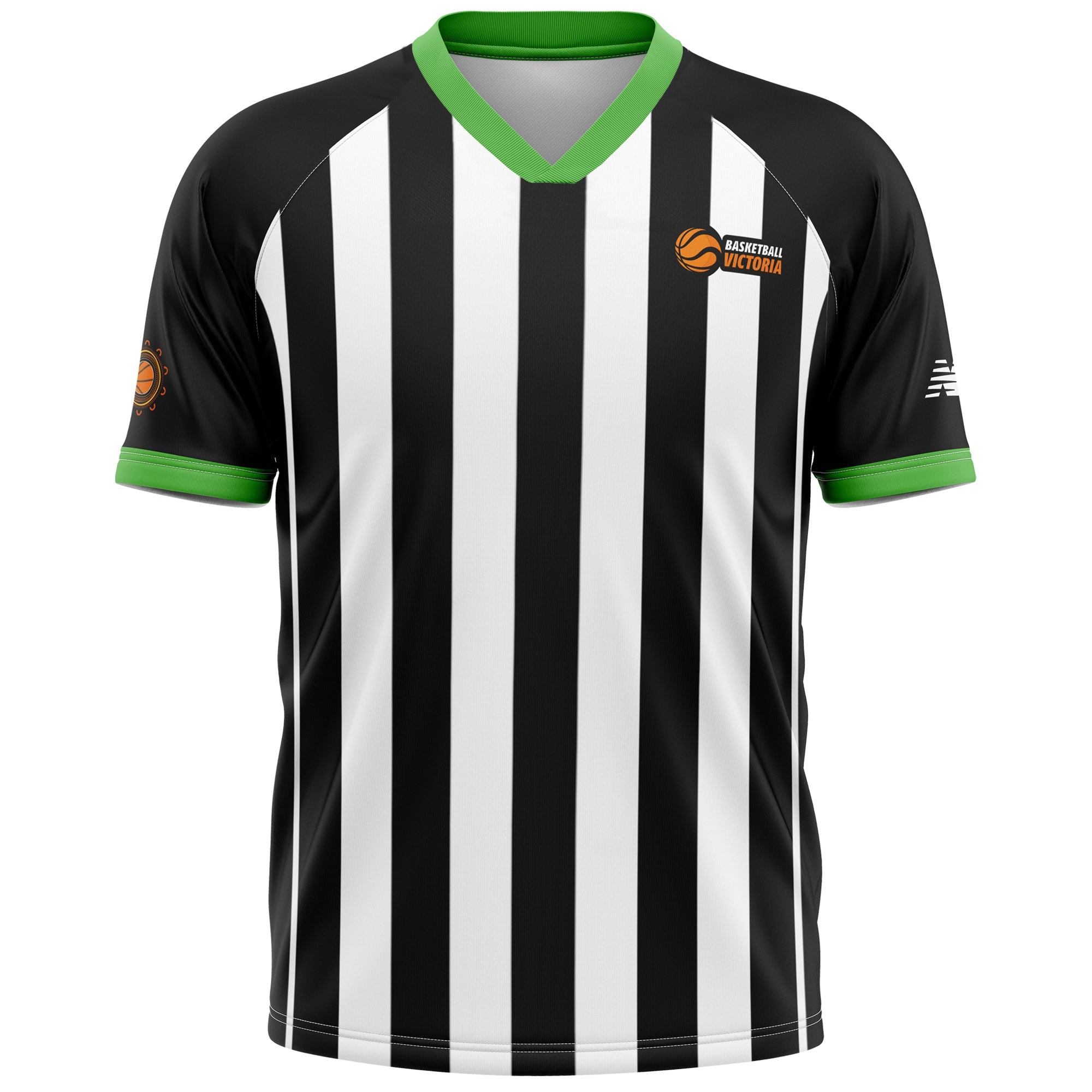 Basketball Victoria | New Balance Unisex Referee Shirt - Green